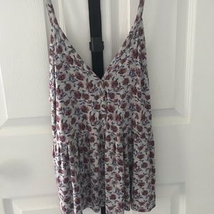 American Eagle floral tank top